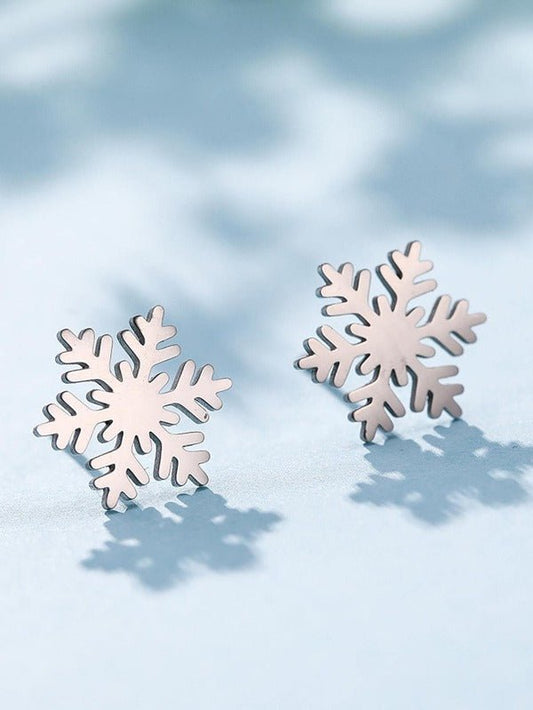 Christmas Snowflake Earrings