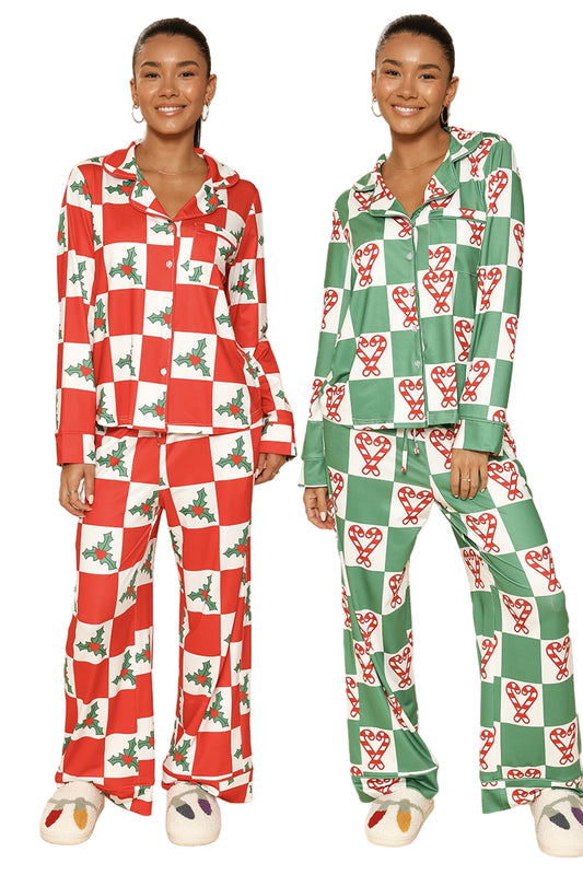 Festive Cheer Christmas Pajama Set