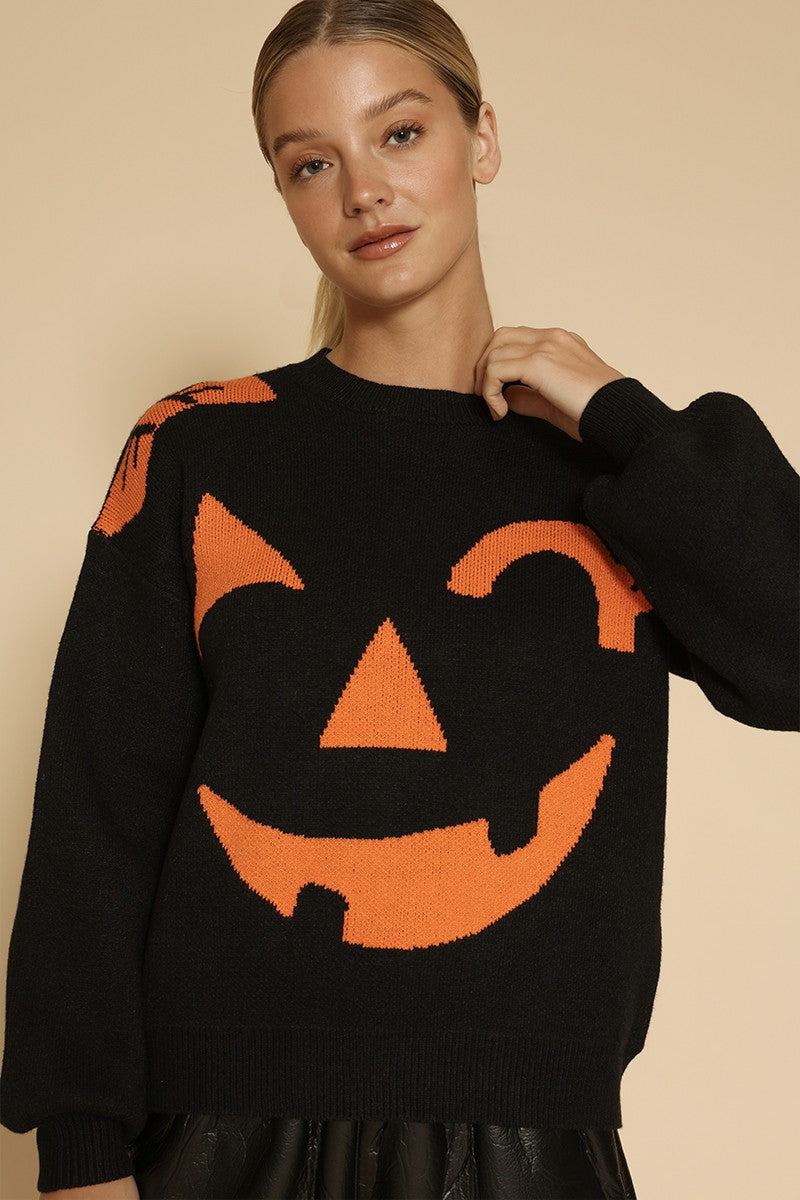 Haunted Nights Knit Sweater