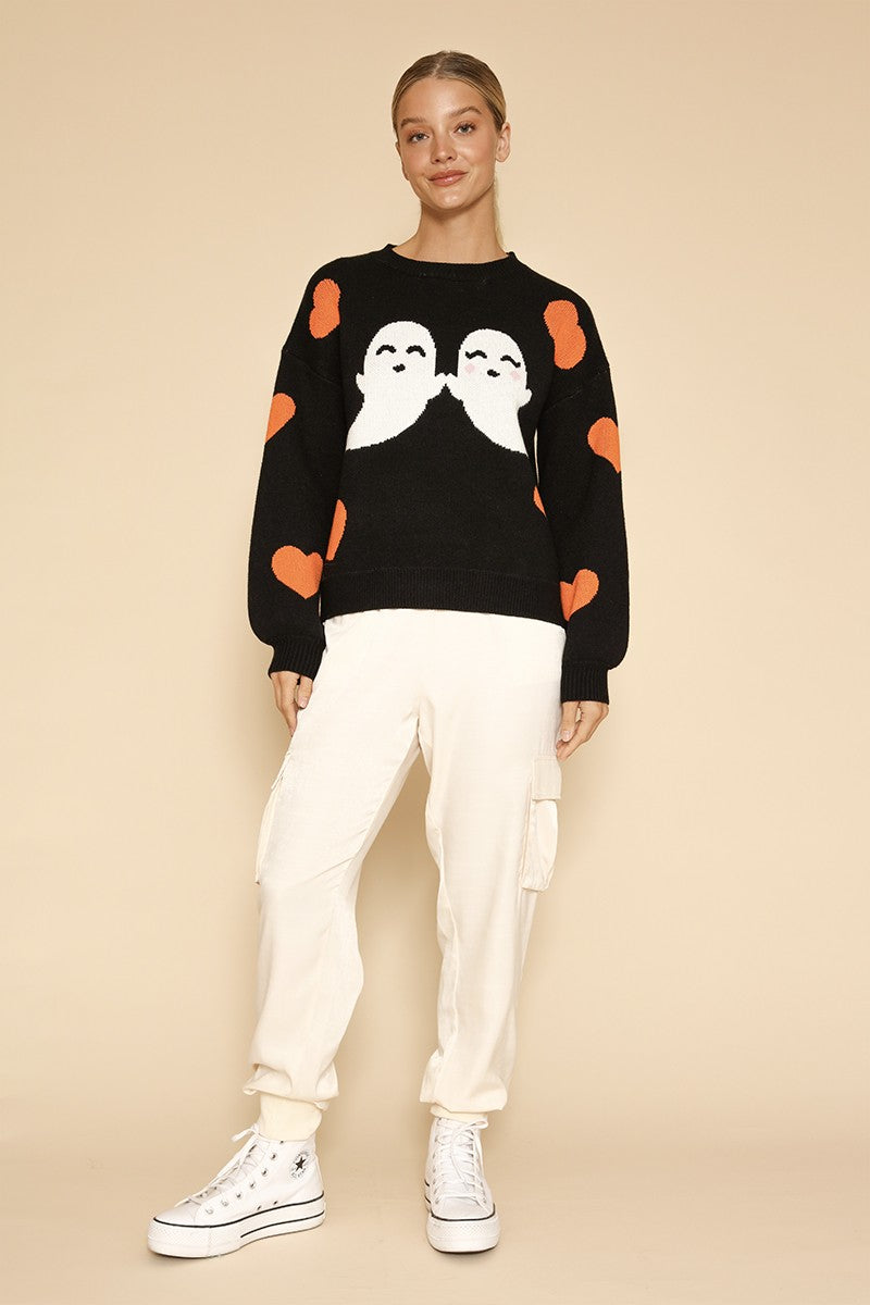 Haunted Nights Knit Sweater