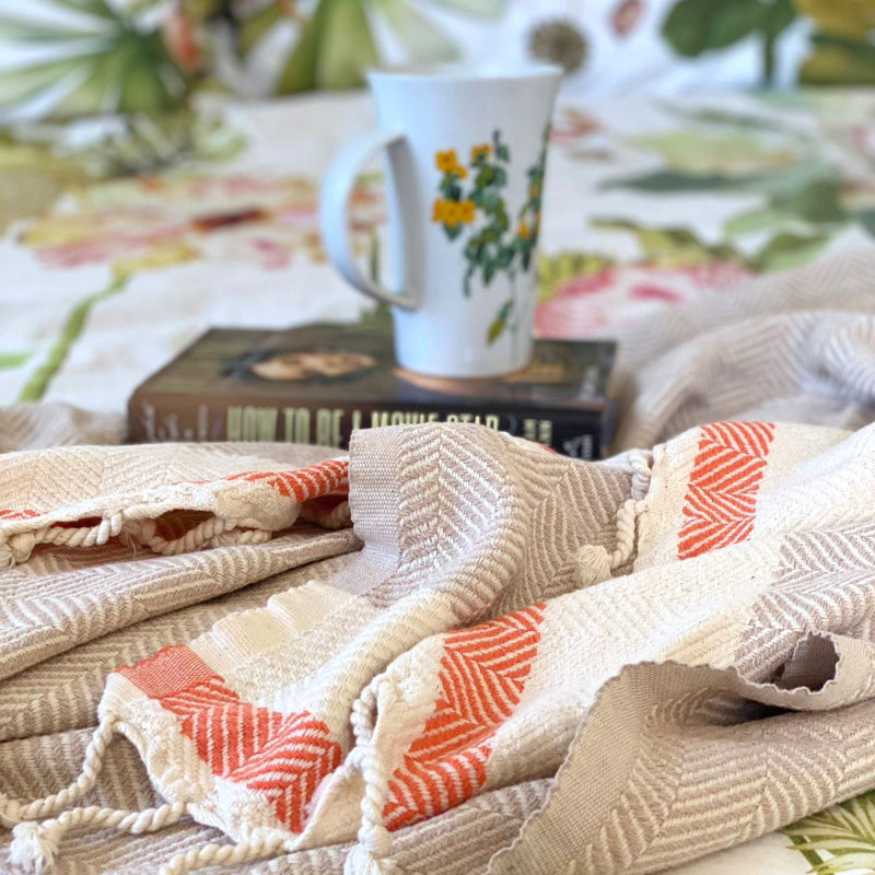 Pipa Hand-Loomed Throw Blanket