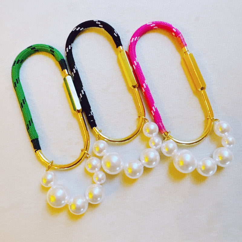 Pearl Roped Bag Charm