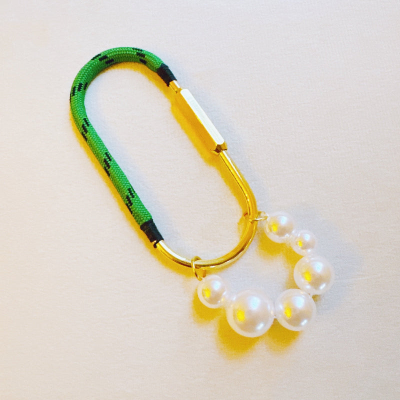 Pearl Roped Bag Charm