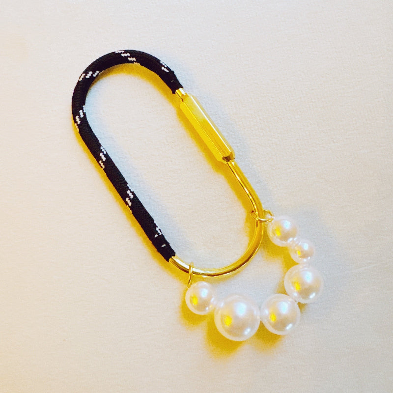 Pearl Roped Bag Charm