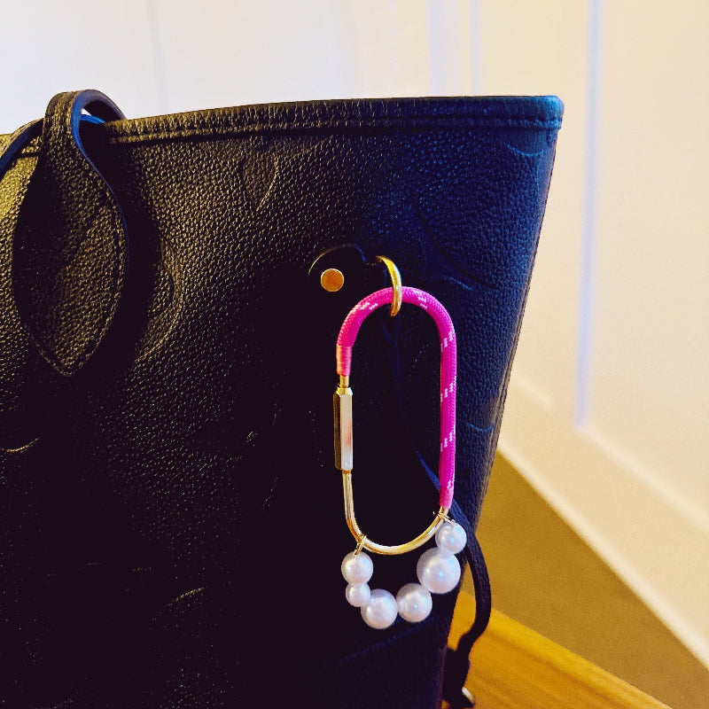 Pearl Roped Bag Charm