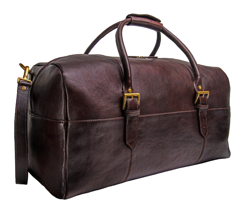 Charles Leather Cabin Duffle Bag