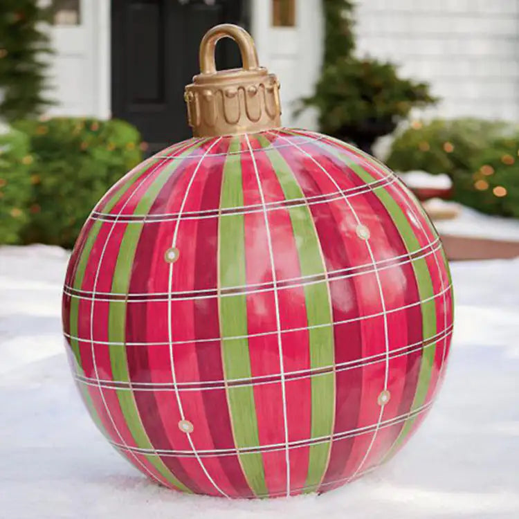 Merry & Bright Oversized Outdoor Ornaments