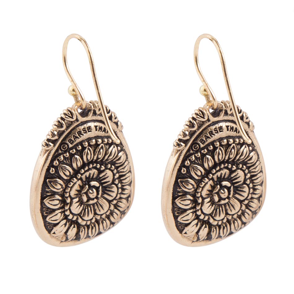Agave Turquoise Drop Earrings