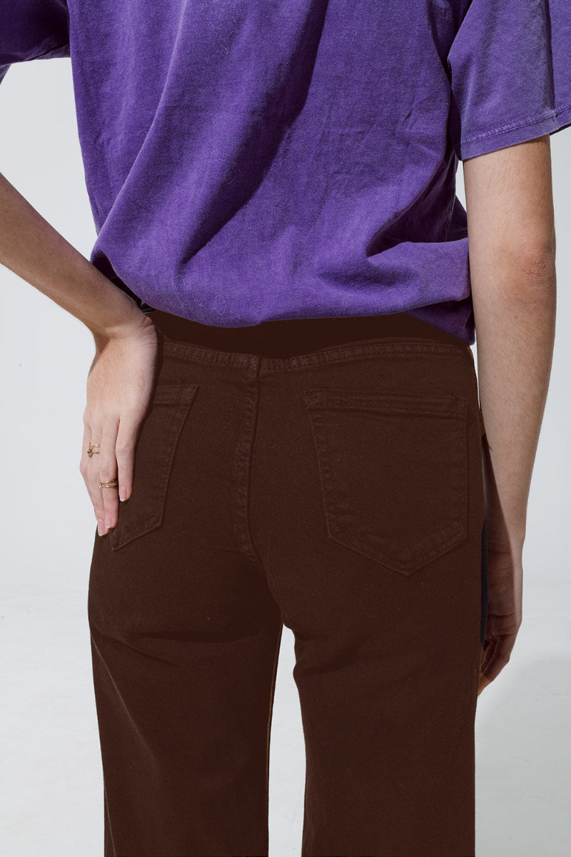 Golden Glow Straight Jeans