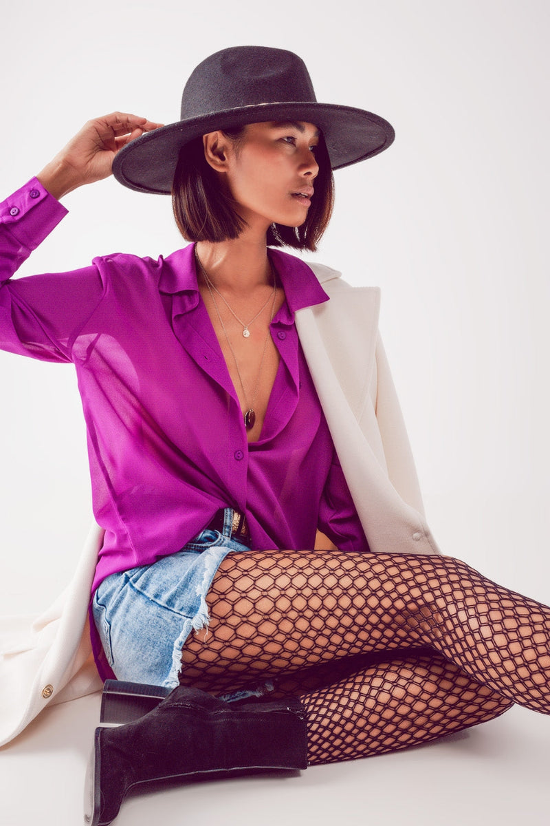 Everyday Chiffon Button Shirt