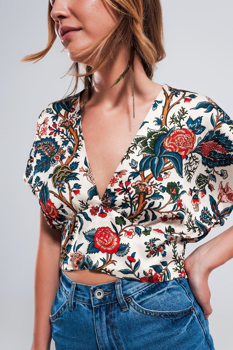 Paisley Dawn Crop Top