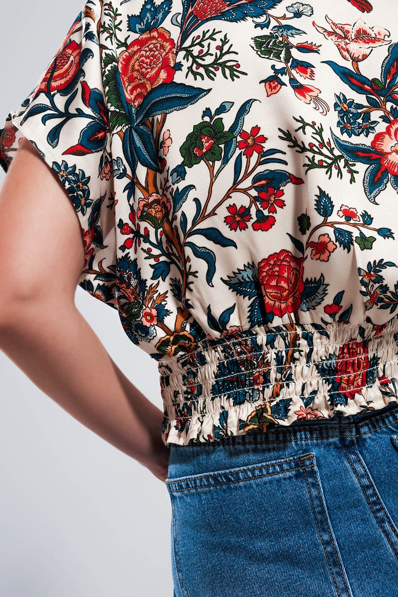 Paisley Dawn Crop Top