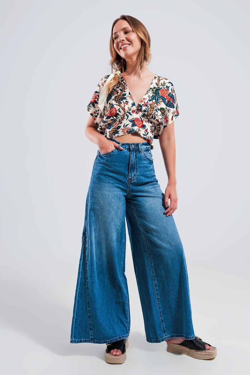 Paisley Dawn Crop Top