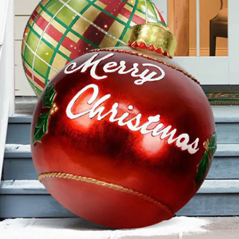 Merry & Bright Oversized Outdoor Ornaments