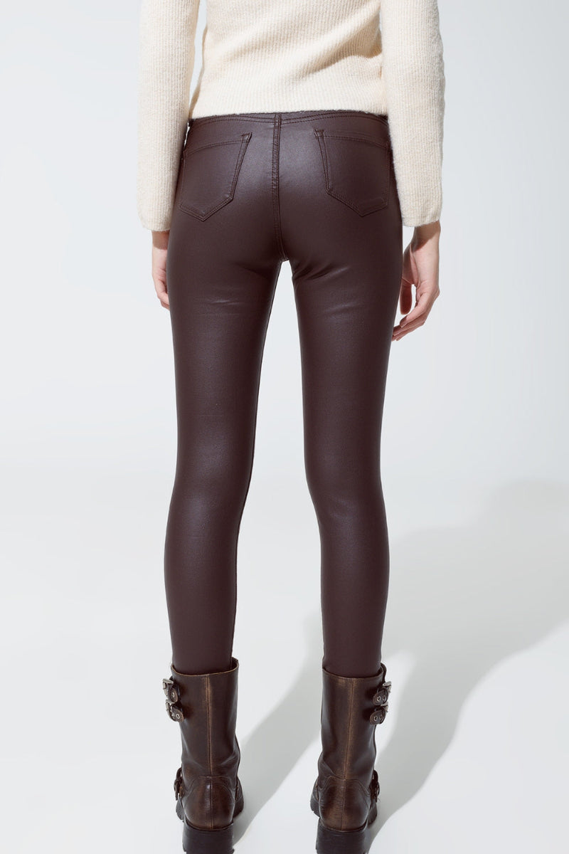 Luxe Leatherette Skinny Pants