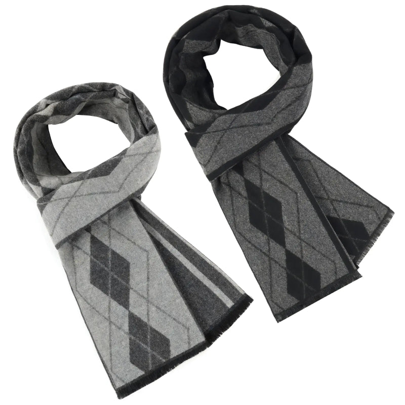 Classic Men’s Scarf Duo