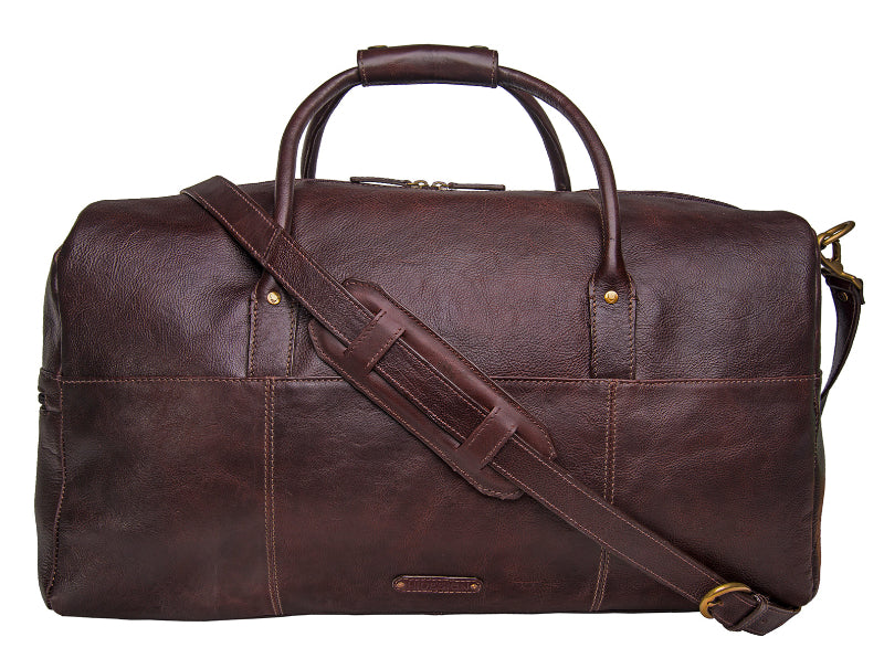 Charles Leather Cabin Duffle Bag