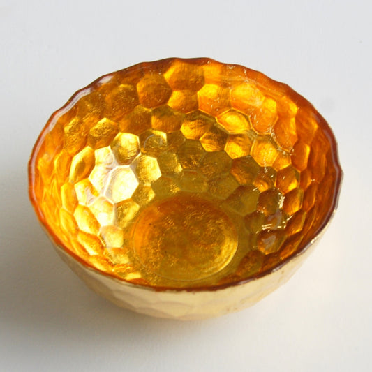Hive Amber Gold Bowl