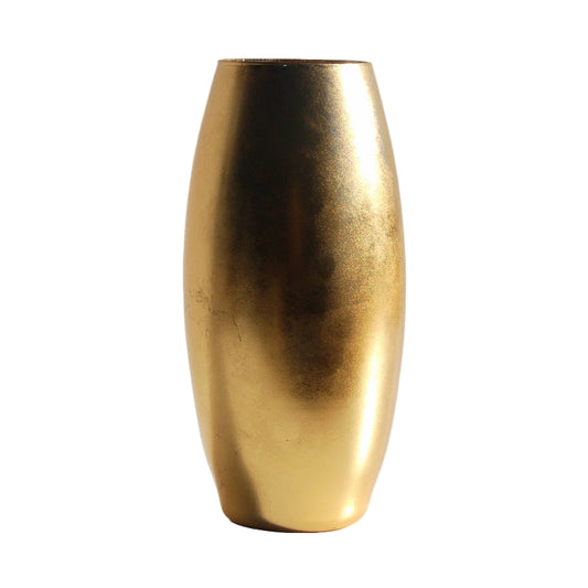 Gold Gilded Flower Vase