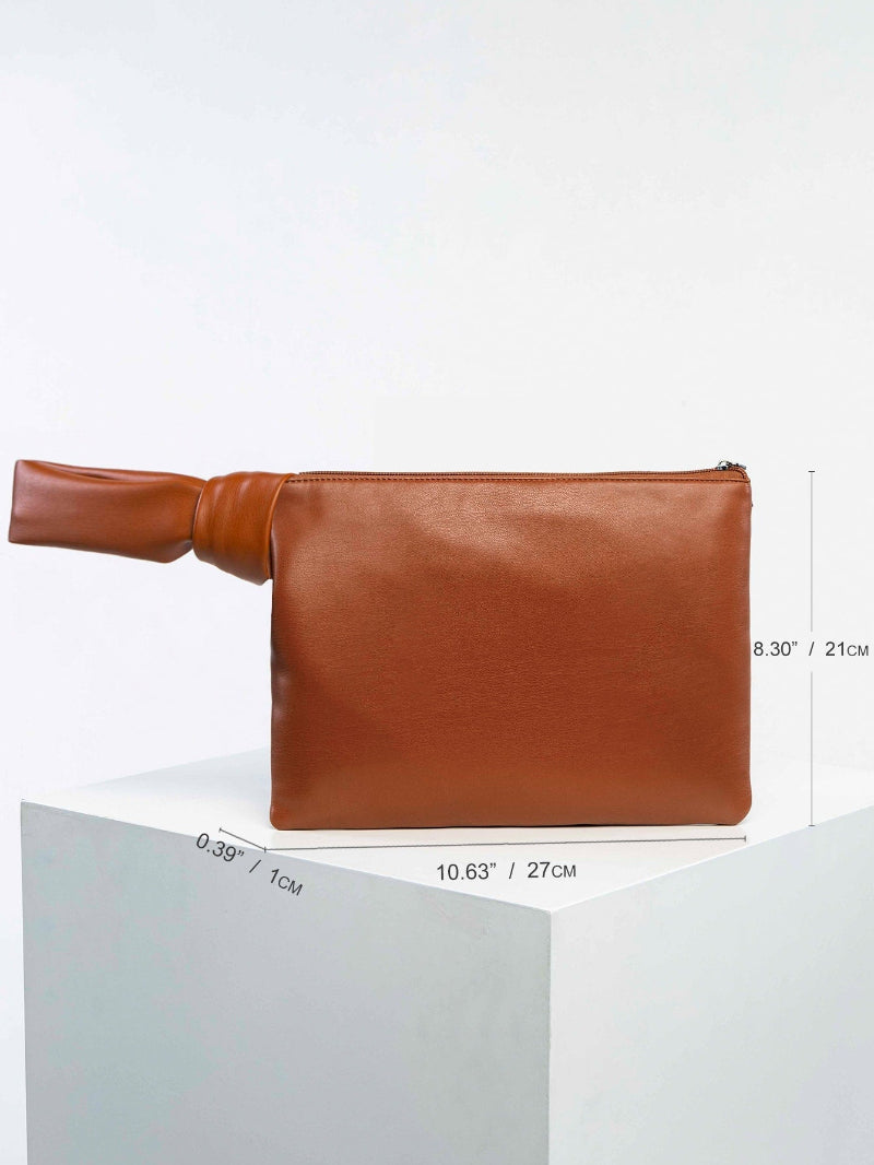 Wrapped Wristlet Clutch Bag