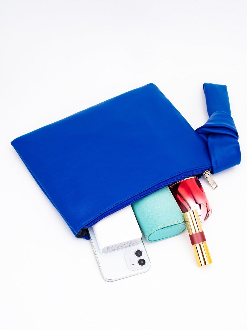 Wrapped Wristlet Clutch Bag