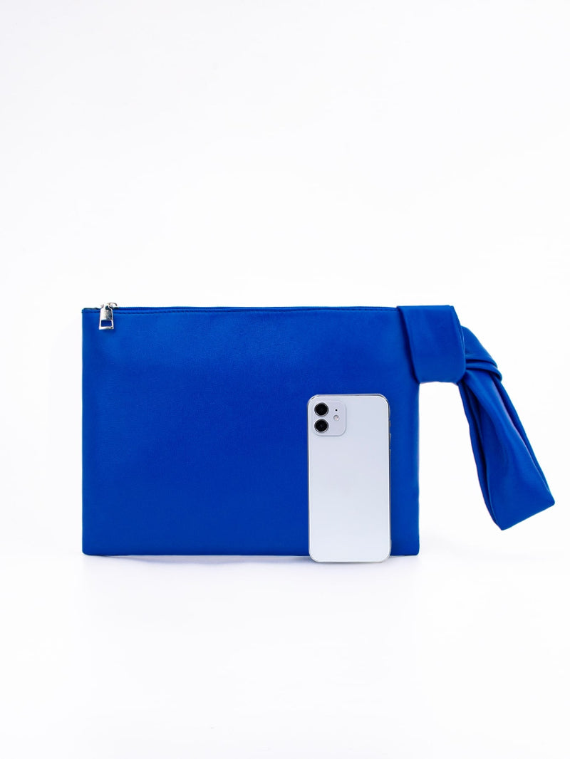 Wrapped Wristlet Clutch Bag