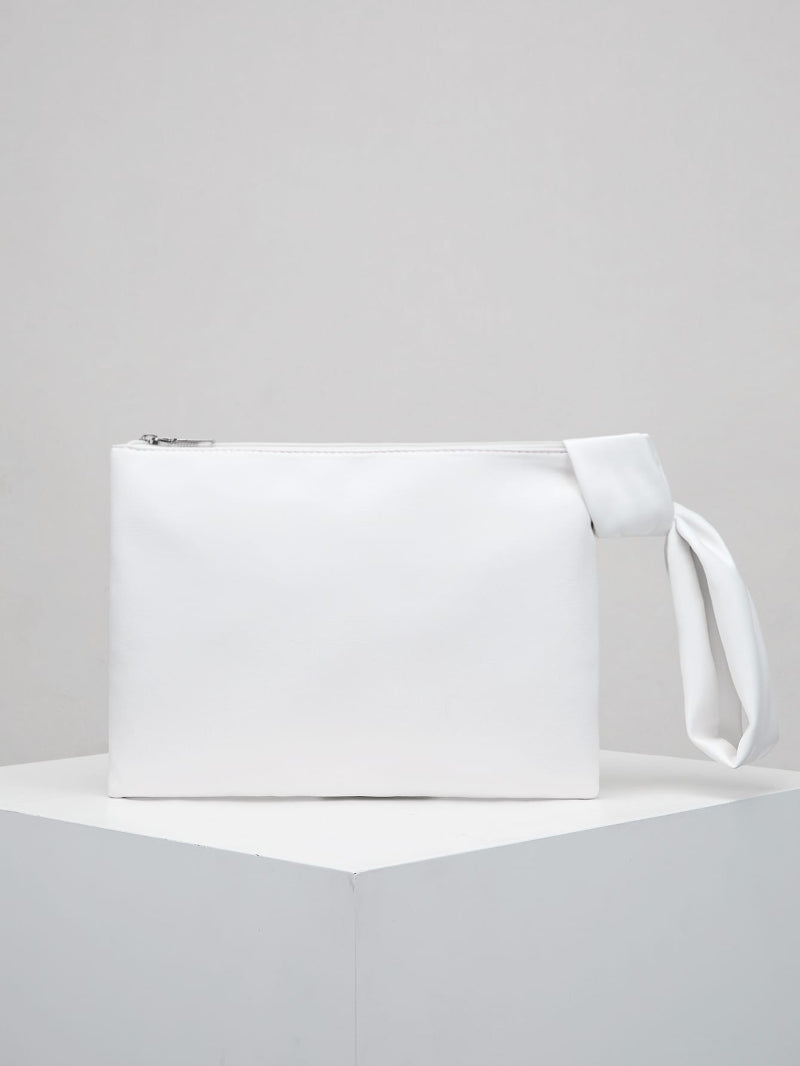 Wrapped Wristlet Clutch Bag