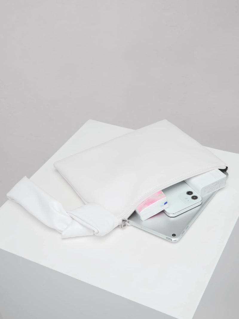 Wrapped Wristlet Clutch Bag