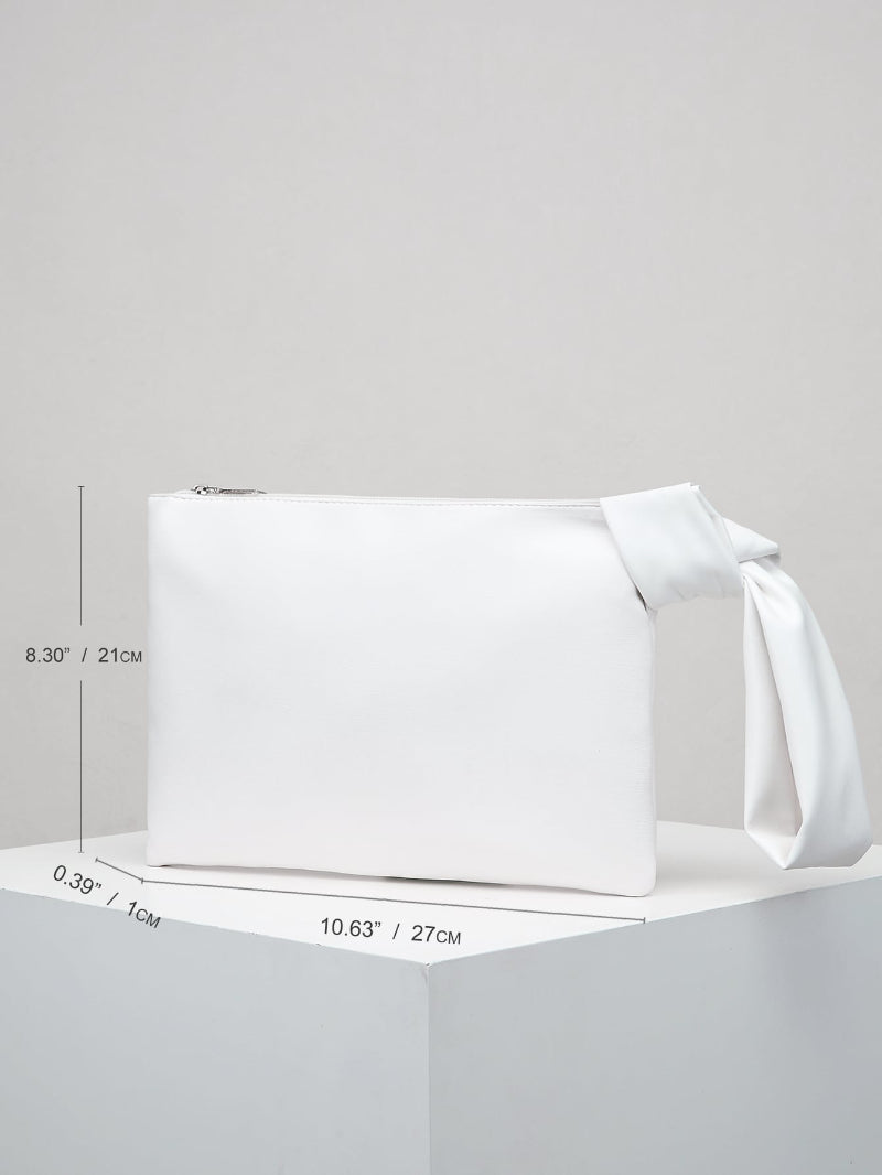 Wrapped Wristlet Clutch Bag