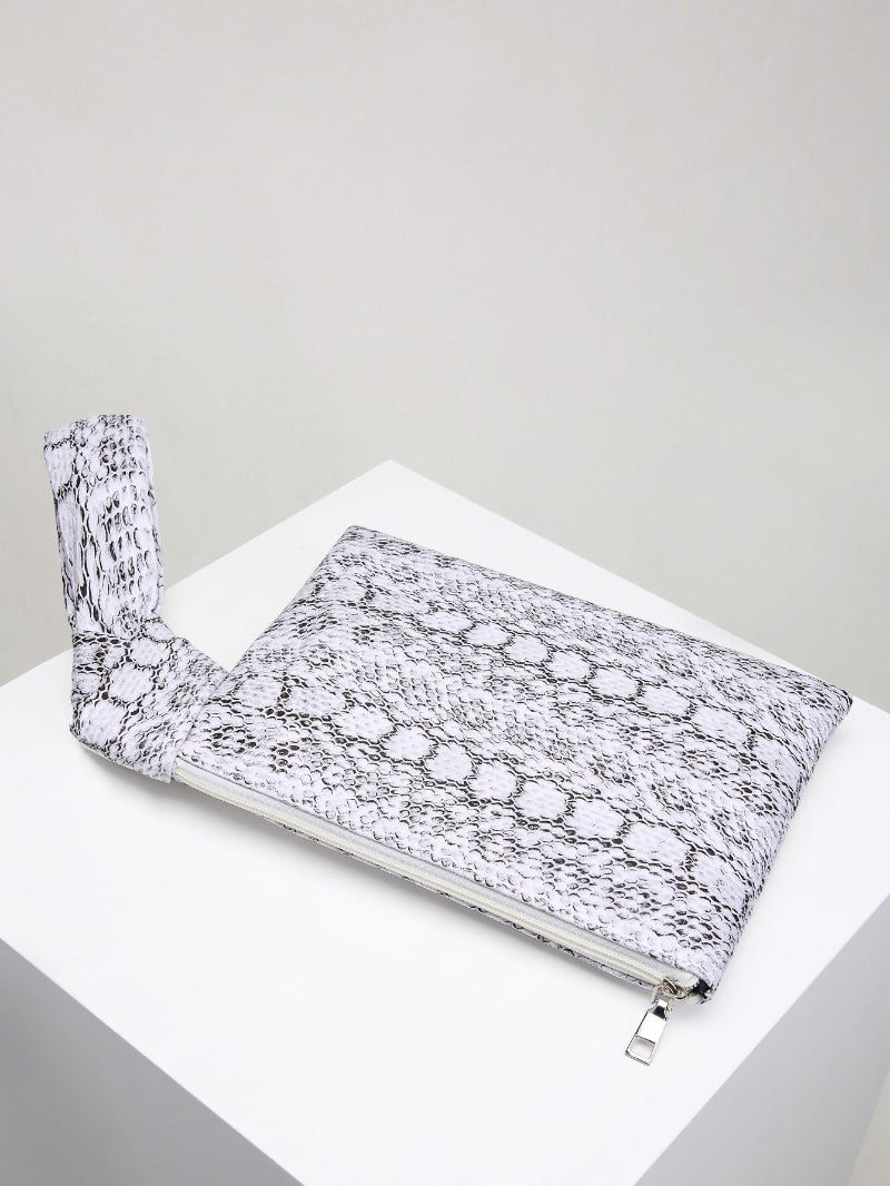 Wrapped Wristlet Clutch Bag