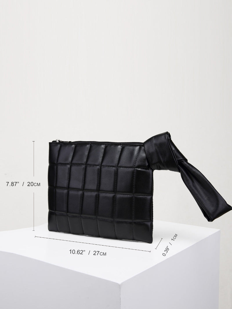 Wrapped Wristlet Clutch Bag