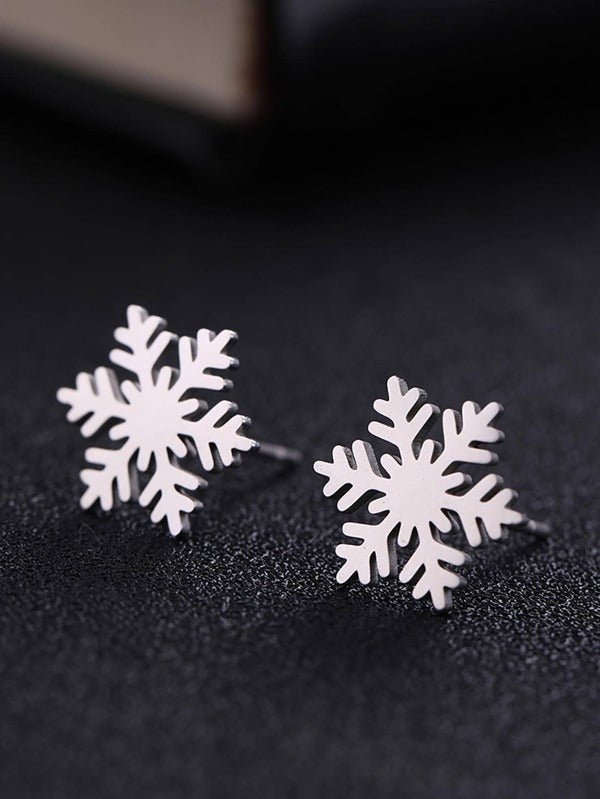 Christmas Snowflake Earrings