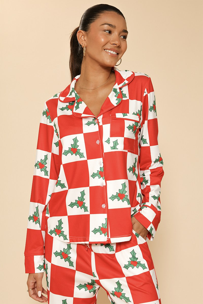 Festive Cheer Christmas Pajama Set