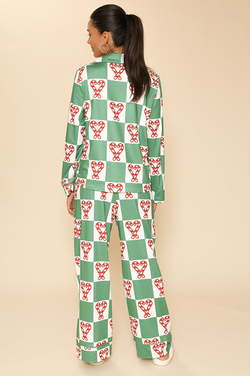 Festive Cheer Christmas Pajama Set