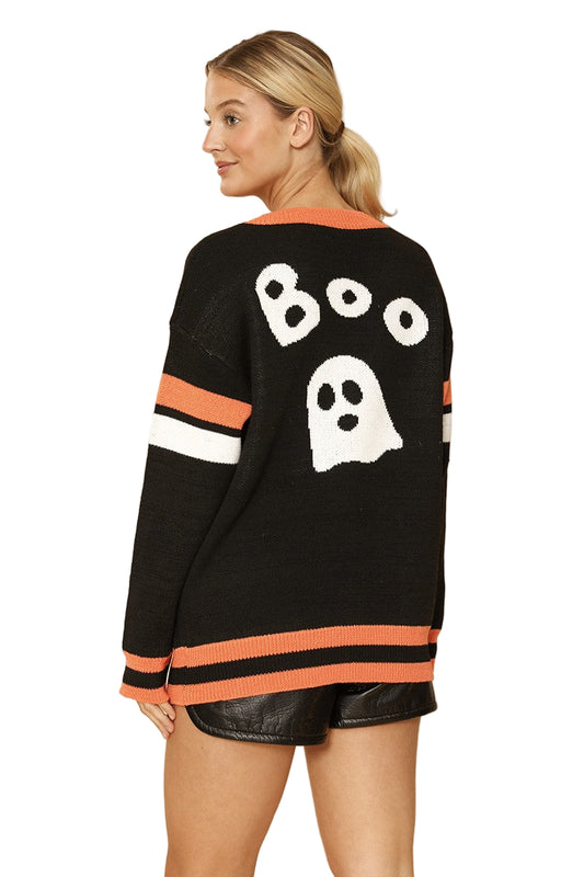 Boo Crew Ghost Cardigan