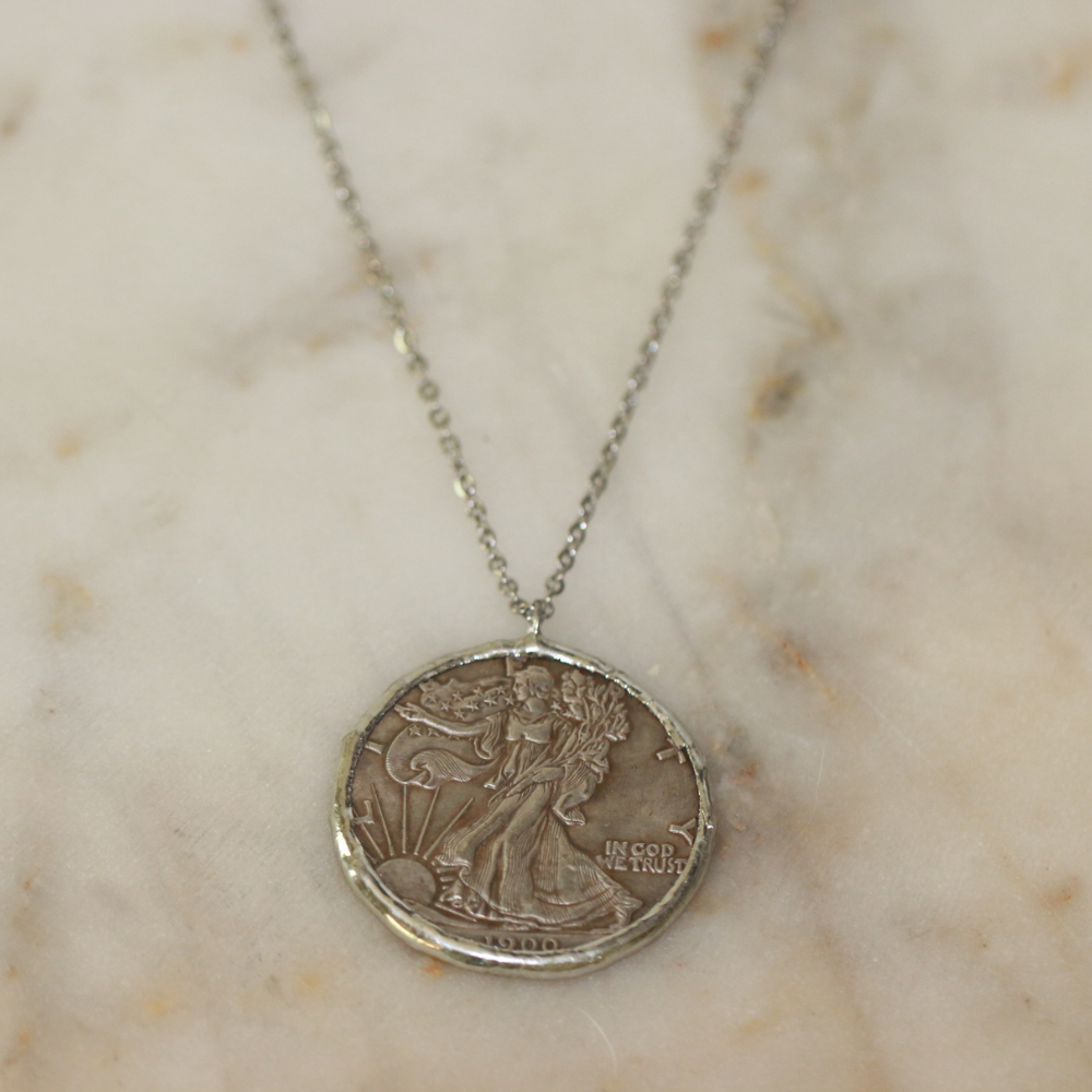 Liberty Coin Necklace