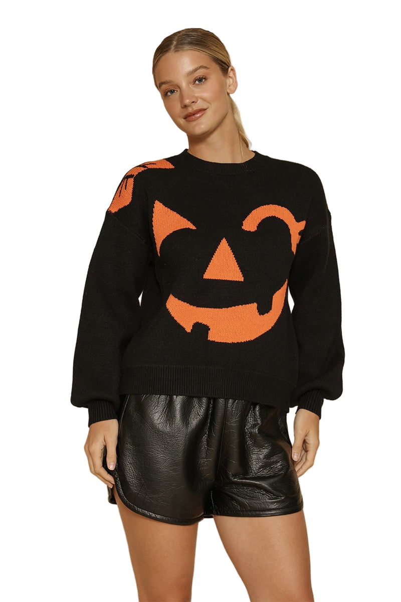 Haunted Nights Knit Sweater