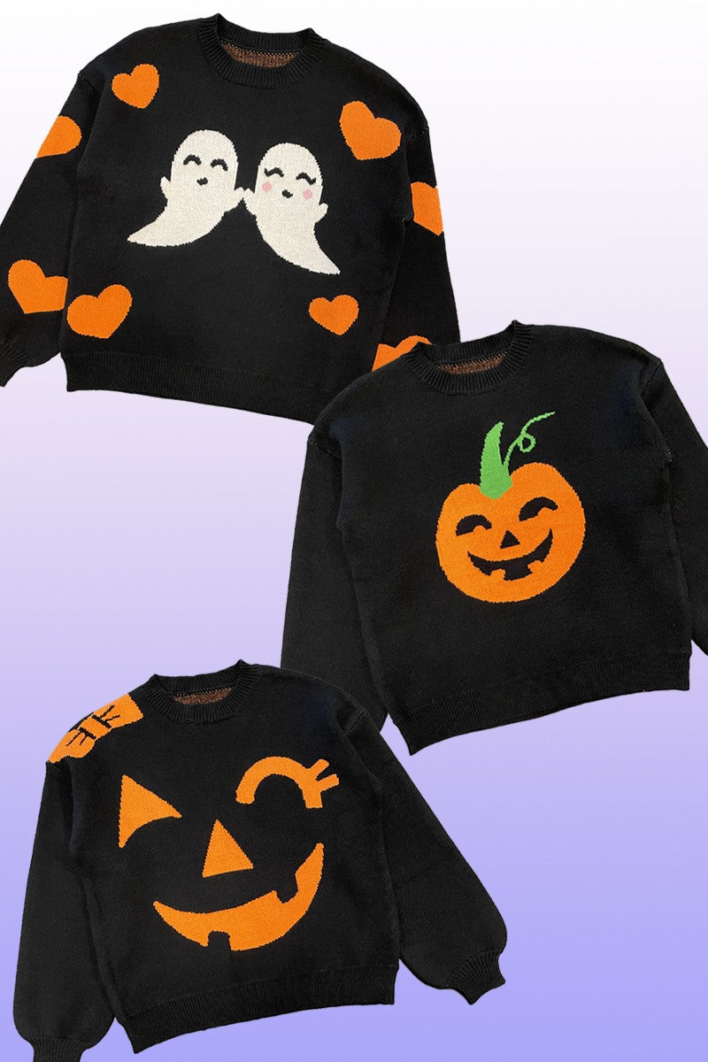 Haunted Nights Knit Sweater