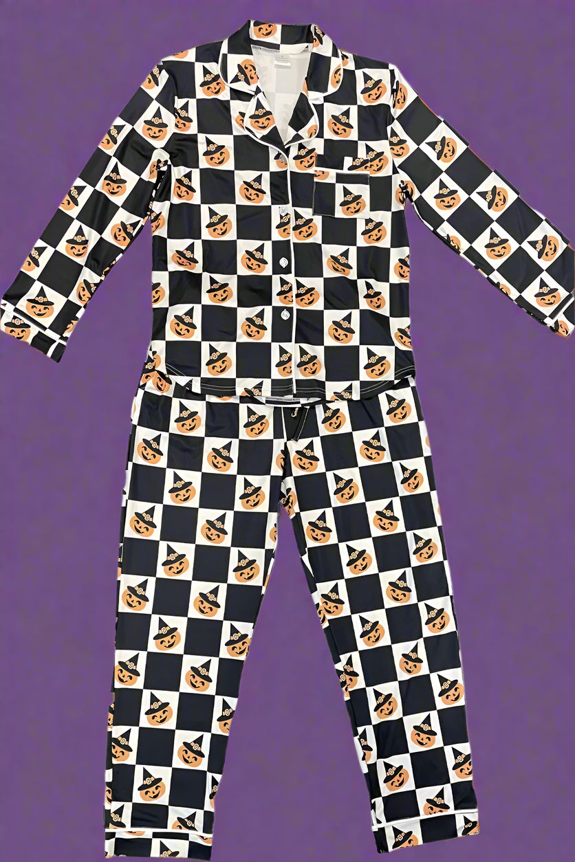 Spooky Nights Halloween Pajama Set
