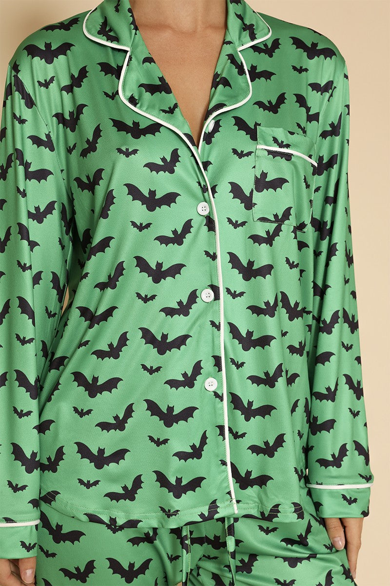 Spooky Nights Halloween Pajama Set