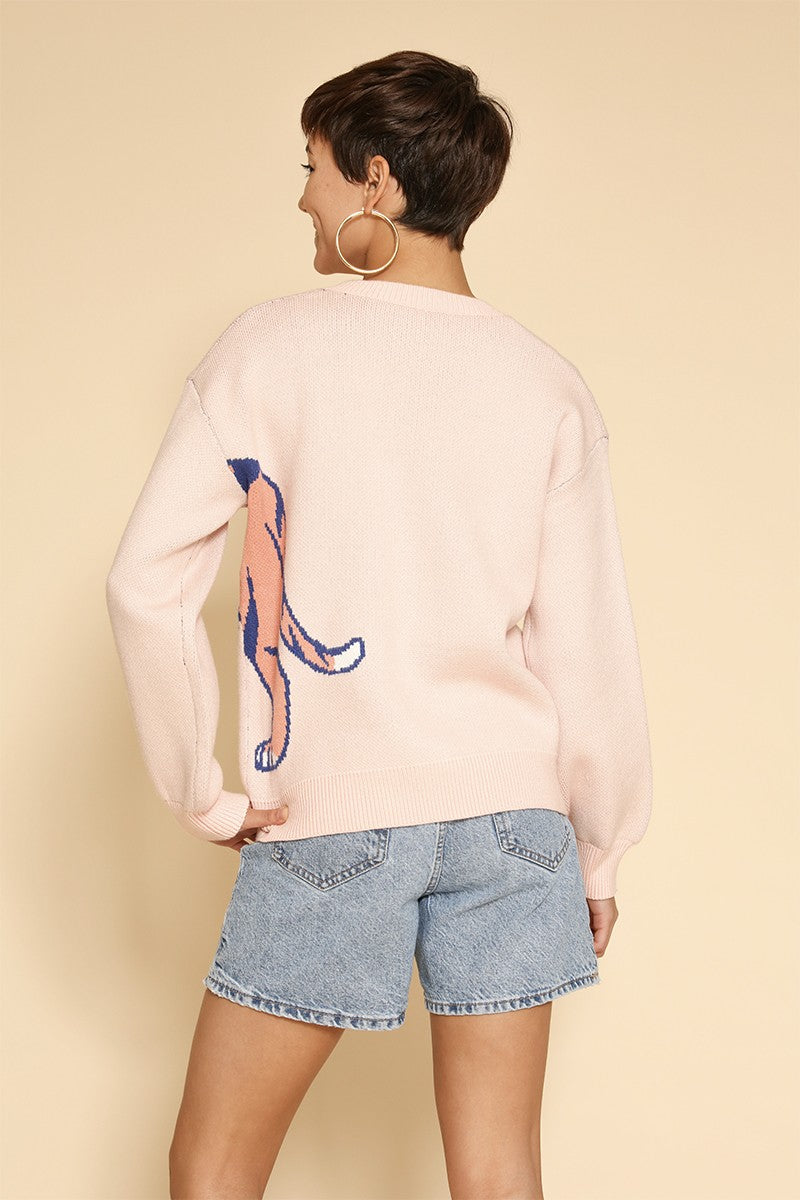 Tiger Knit Sweater