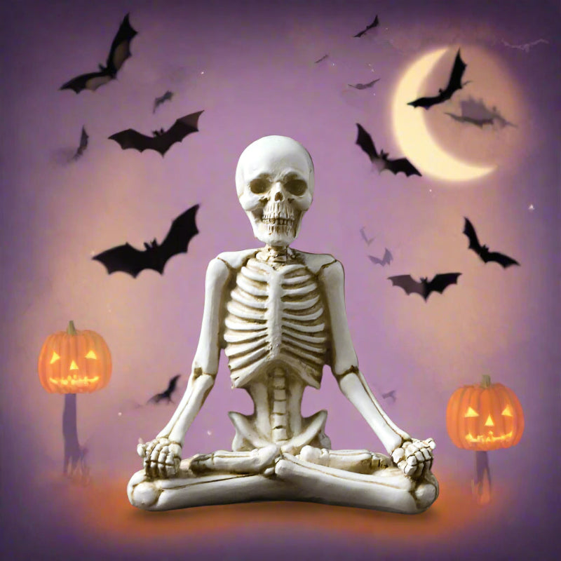 Halloween Yoga Skull Skeleton