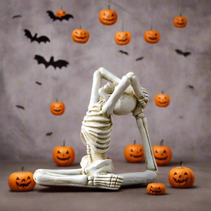 Halloween Yoga Skull Skeleton