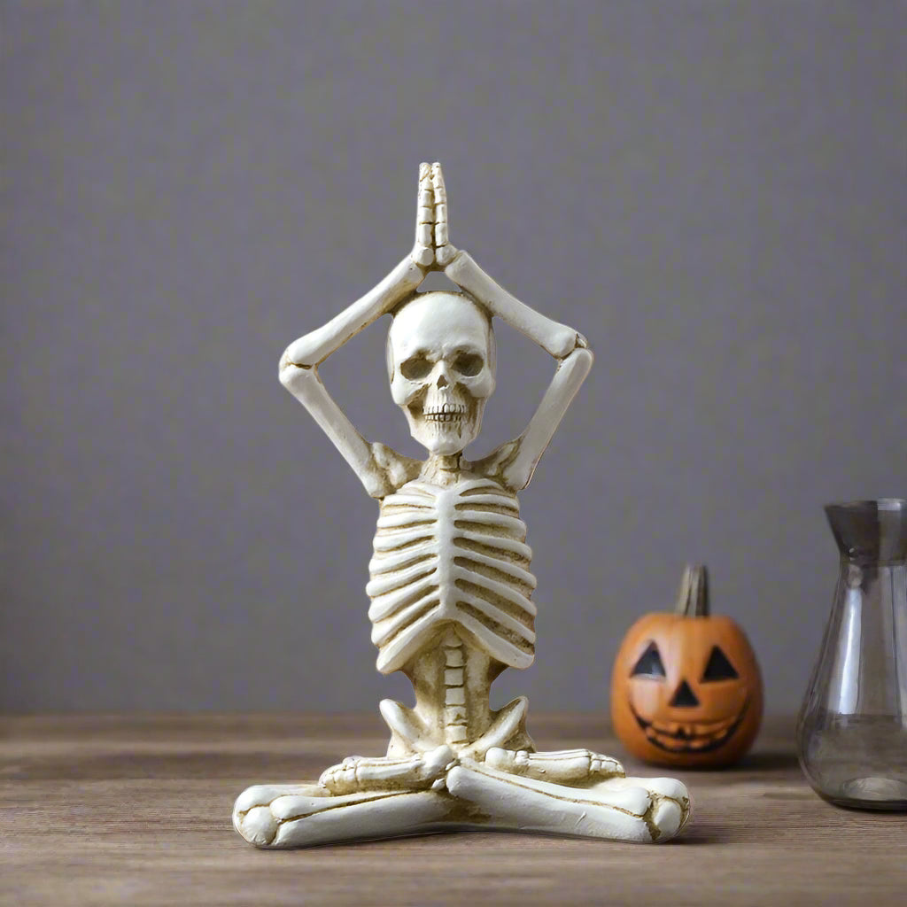 Halloween Yoga Skull Skeleton