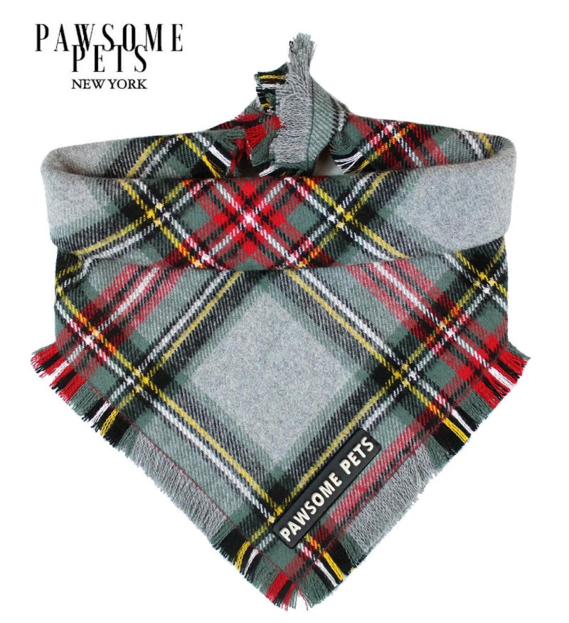 Noelle Festive Plaid Pet Bandana