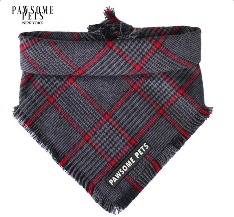 Benji Plaid Pet Bandana