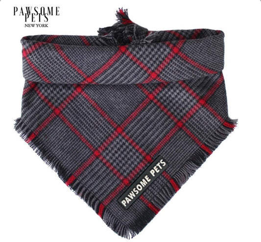 Benji Plaid Pet Bandana