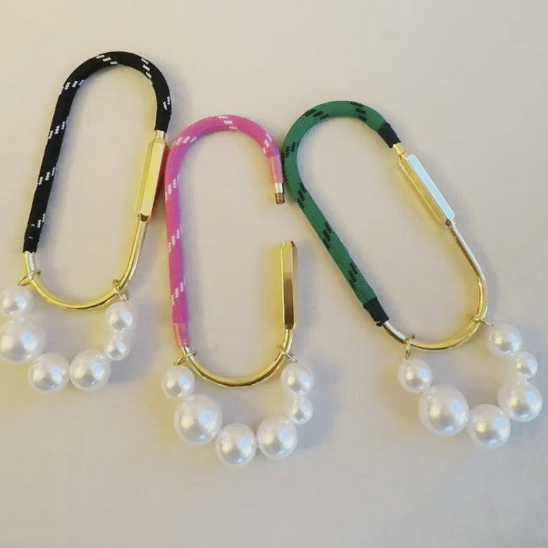 Pearl Roped Bag Charm