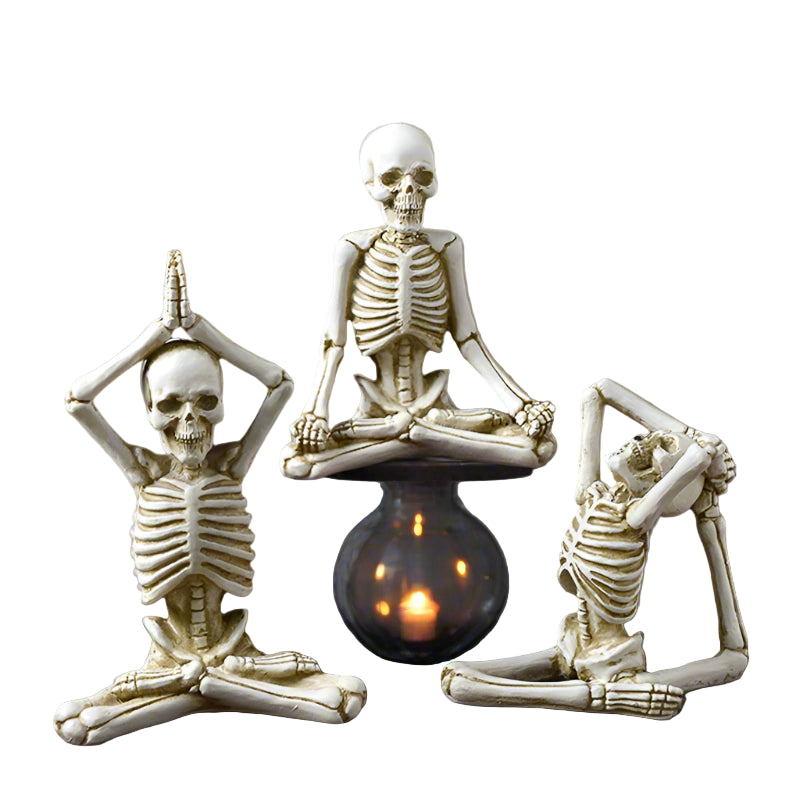 Halloween Yoga Skull Skeleton