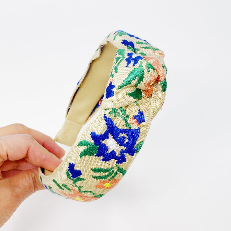 Jardin de Rêve Embroidered Headband